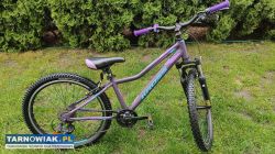 Rower 24 Kross Lea alu rama 12 cali nowe opony spr - Obrazek 1