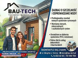 Wymiana i montaż systemów rynnowych. - Obrazek 1