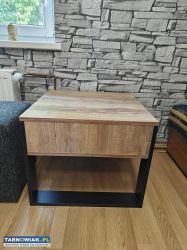Stolik kawowy / ława do salonu w stylu loft - Obrazek 1