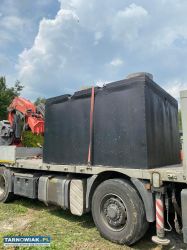 Szambo.betonowe piwniczka oczyszczalnia koparka - Obrazek 1