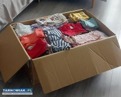 Duża paczka ubrań dla dziewczynki rozmiar 86cm. - Obrazek 2