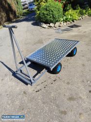 Wózek transportowy, platforma przyczpka - Obrazek 1