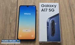 Samsung Galaxy A17 5G niebieski, prawie nowy - Obrazek 1