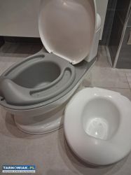 Nocnik - mała toaleta Smiki Flush - Obrazek 2