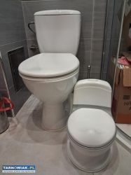Nocnik - mała toaleta Smiki Flush - Obrazek 3