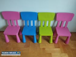 Krzesełka Ikea MAMMUT - Obrazek 1