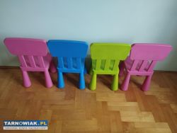 Krzesełka Ikea MAMMUT - Obrazek 2