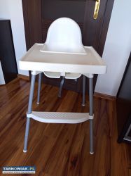 Krzesełko do karmienia Ikea antilop podnóżek - Obrazek 1