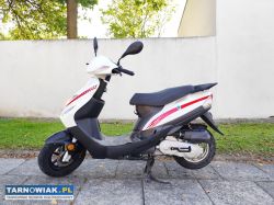 021 r skuter 50 4t 100% sprawny niski przebieg - Obrazek 4