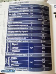 Sprzedam piec "dworek kocioł ZN BLUE 12kW nis - Obrazek 3