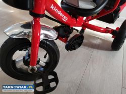 Rowerek 3 kołowy kindereo czerwony - Obrazek 3