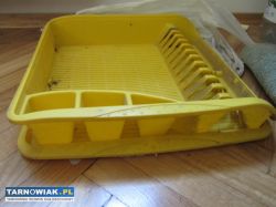 Ociekacz do naczyń - plastikowy, żółty - Obrazek 2