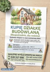 Kupię działkę Pogórska wola lub okolice - Obrazek 1