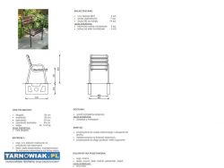 Fotel ogrodowy L-28c - Obrazek 2