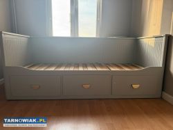 IKEA HEMNES Łóżko rozkładane z 3 szufladami - Obrazek 2