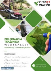 Koszenie trawy kosą spalinowa oraz kosiarką - Obrazek 1