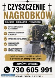 Sprzątanie nagrobków - Obrazek 1