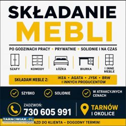 Składanie mebli – szybko i solidnie - Obrazek 1