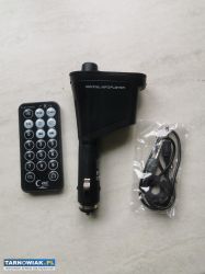 Transmiter samochodowy fm modulator car MP3 wma - Obrazek 3
