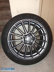 Sprzedam letnie opony z alufelgami  do AUDI - Obrazek 2