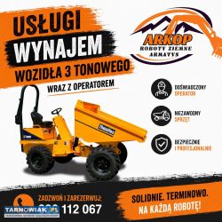Wynajem wozidła budowlanego 3 tony - Obrazek 1