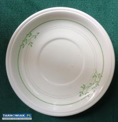 Talerz deserowy spodek Biltons green grass green - Obrazek 1