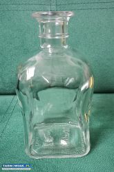 Szklana butelka karafka 700ml - Obrazek 1