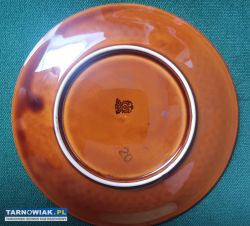 Porcelana Tułowice talerzyk deserowy PRL - Obrazek 2
