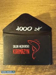 Vouchery 1300 zł salon wędkarski karmazyn - Obrazek 1