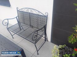 Ławka metalowa szer 105cm - Obrazek 1