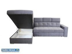 Narożnik Miami w tkanienie łatwoczyszczącej Popiel - Obrazek 4
