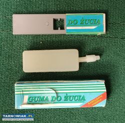 Retro psikawka zabawka stylizowana na gumę - Obrazek 1
