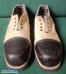 Buty vintage spats saddle shoes 43 Andrea Esetti - Obrazek 4