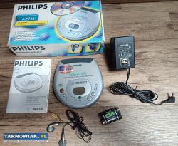 Philips Discman przenośny odtwarzacz CD AZ7381 - Obrazek 1