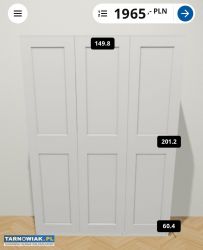 Szafa ikea pax 201x150x60 - Obrazek 3