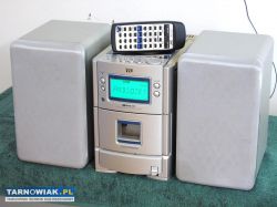 Sprawna wieża jvc ux-t250 pilot kolumny, wysyłka. - Obrazek 1