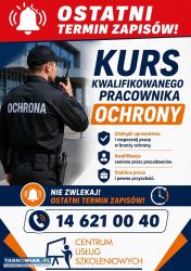 Kurs kwalifikowanego pracownika ochrony - Obrazek 1
