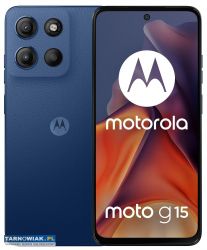 Smartfon motorola moto g15 8gb/128gb sea blue - Obrazek 1