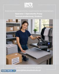 Operator / Operatorka Prasy Termotransferowej - Obrazek 1