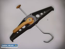Uchwyt mocowania drabiny  i ładunku z zamkiem na k - Obrazek 1