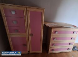 Meble różowe 4 elementy - Obrazek 1