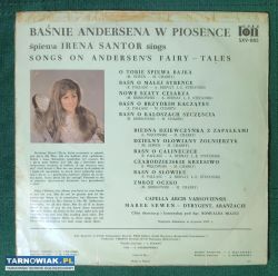 Irena Santor Baśnie J.Ch.Andersen w piosence winyl - Obrazek 2