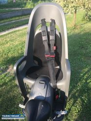 Fotelik rowerowy Hamax Zenith + Adapter bagażnik - Obrazek 2