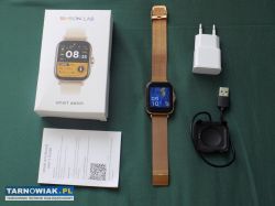 Złoty smartwatch - Obrazek 1
