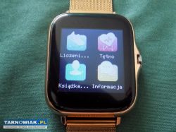Złoty smartwatch - Obrazek 3