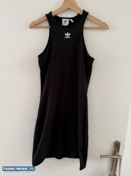 Adidas Orginals sukienka czarna z logo , bawełna - Obrazek 3