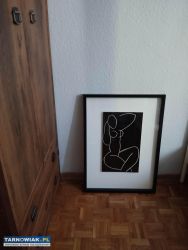 Obraz Ikea kobieta czarno biały - Obrazek 3