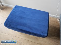 Granatowy puf - Obrazek 2