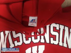 Kultowa bluza z kapturem Wisconsin Badgers vintage - Obrazek 2