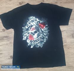 Czarna koszulka T-shirt Guns'n'Roses L - Obrazek 1